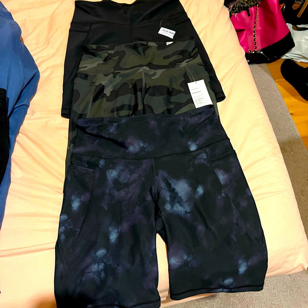 Bike Shorts (All 3 Pairs)